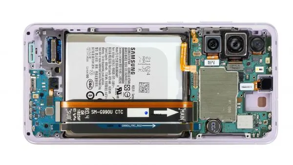 wymiana przedniego panelu galaxy s21fe
