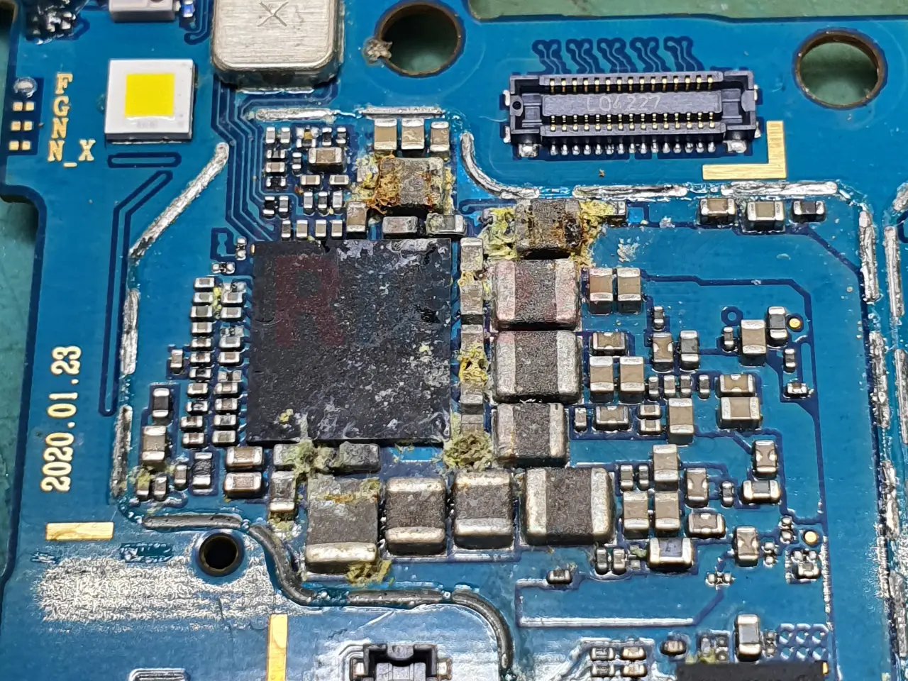wymiana układu zasiłania w samsung a31