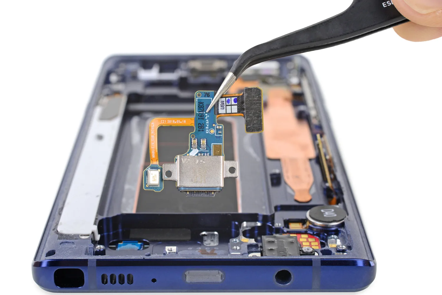 wymiana potru samsung note 9