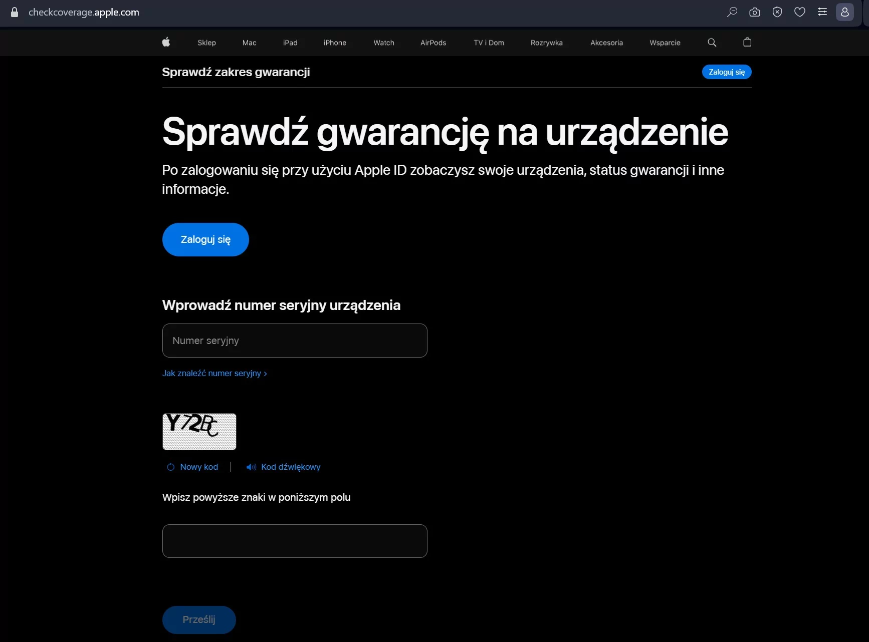 możliwość naprawy przez gwarancyjny serwis apple
