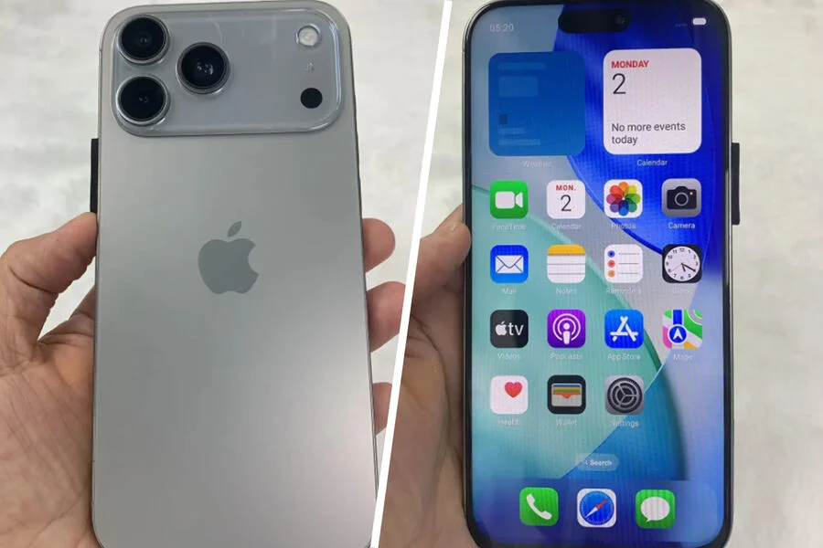 nieoryginalna wersja telefona apple 17 serii