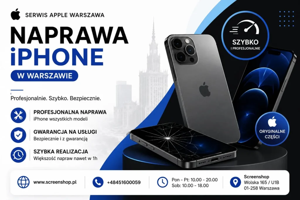 naprawa iPhone w Warszawie