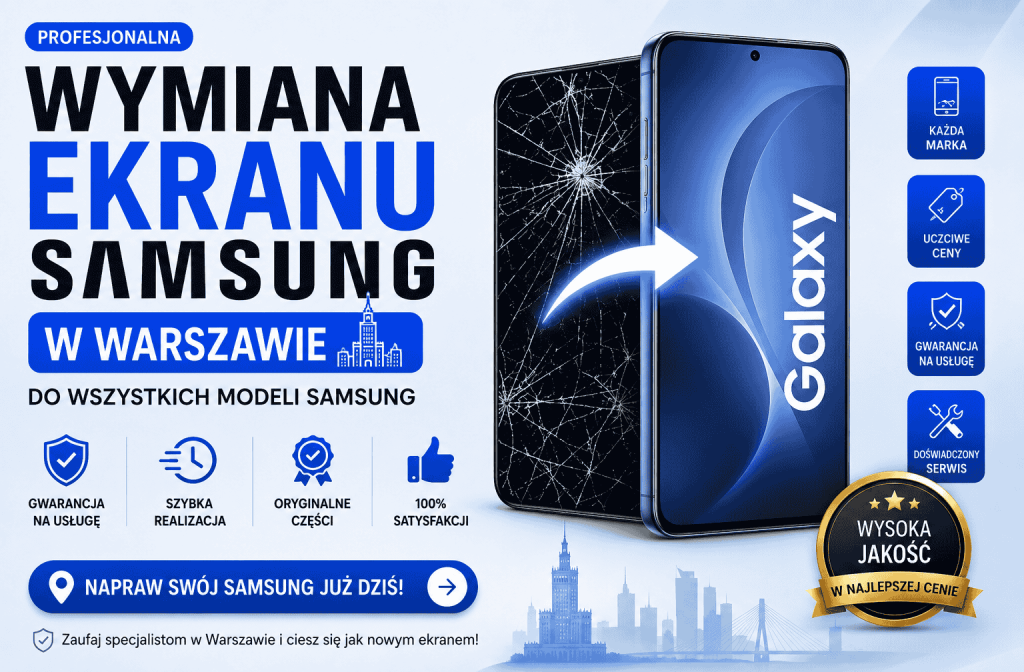 Wymiana ekranu Samsung